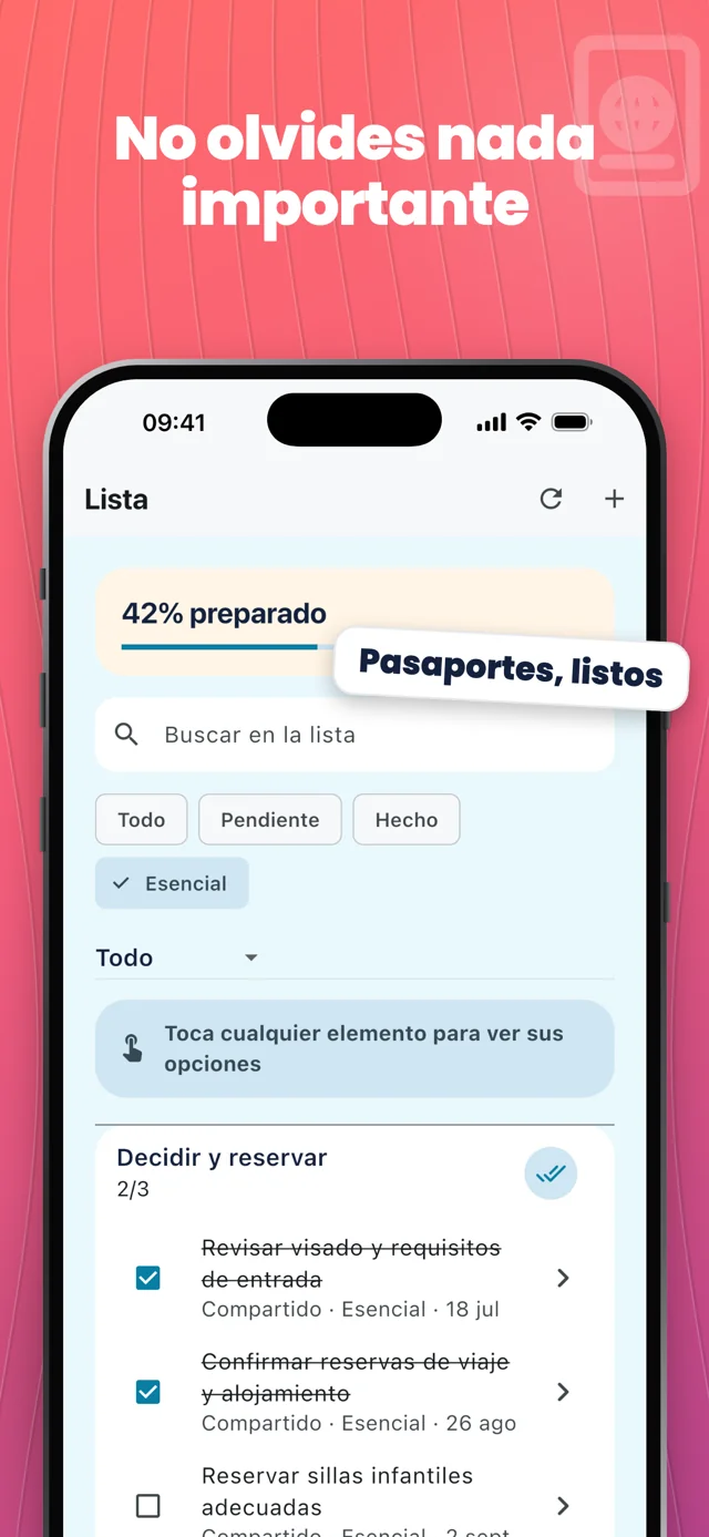 Recuerda lo importante — Packfolk